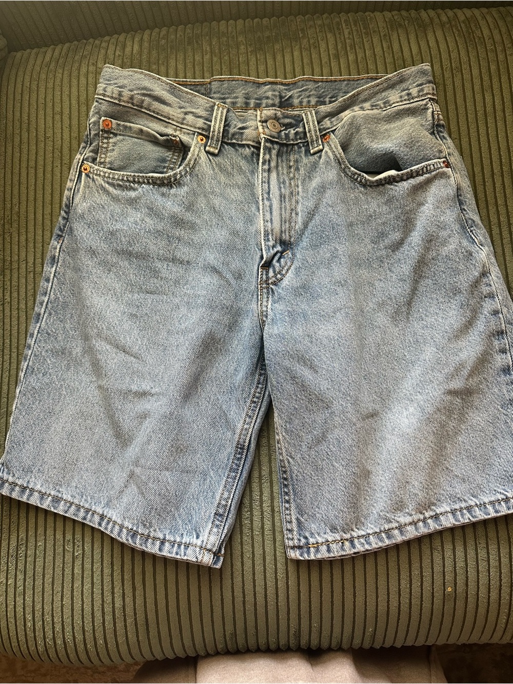 Levi’s denim Jorts light wash